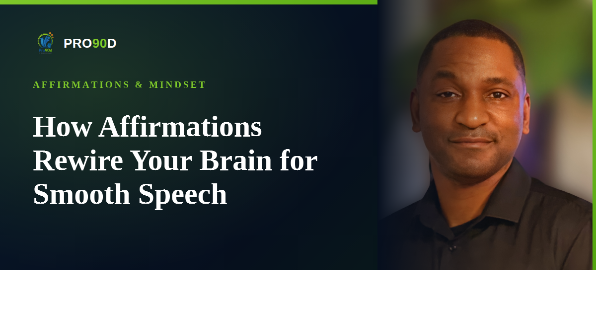How Affirmations Rewire Your Brain for Smooth Speech | Pro90D